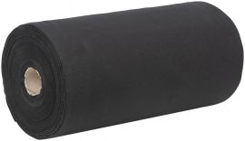 Wentex Deko-Molton black, roll 60m x 40cm