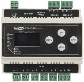 Showtec TR-512 Install Din-rail