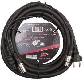 JB-Systems Audio/Power Combi Cable